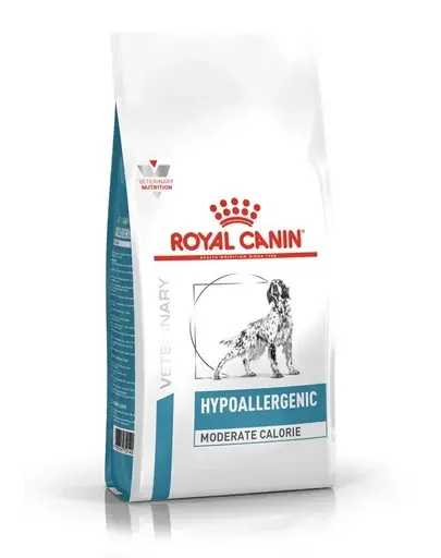 ROYAL CANIN Veterinary Dog Hypoallergenic Moderate Calorie 1,5 kg dieta veterinara caini adulti