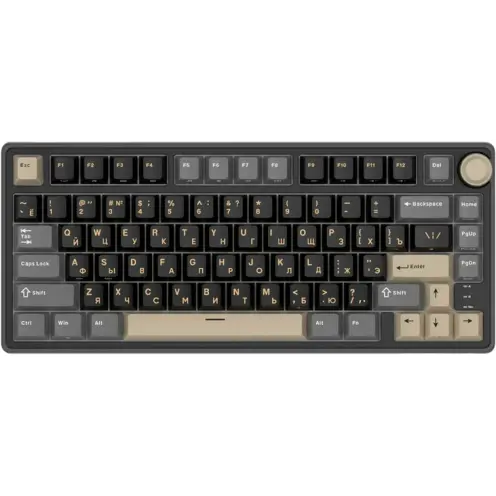 ROYAL KLUDGE Tastatura Gaming Royal Kludge R75, Brown Switch, iluminare RGB, Wired, Wireless 2.4Gzh, Bluetooth (Multicolor)