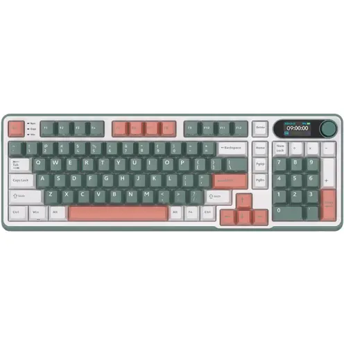 ROYAL KLUDGE Tastatura Gaming Royal Kludge RK-S98, Chartreuse Switch, iluminare RGB, Wired, Wireless 2.4Ghz, Bluetooth (Multicolor)