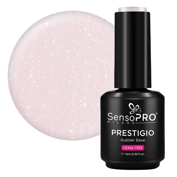 Rubber Base PRESTIGIO SensoPRO Milano - Candy Cloud 15ml