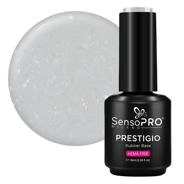 Rubber Base PRESTIGIO SensoPRO Milano - Moon Dust 15ml
