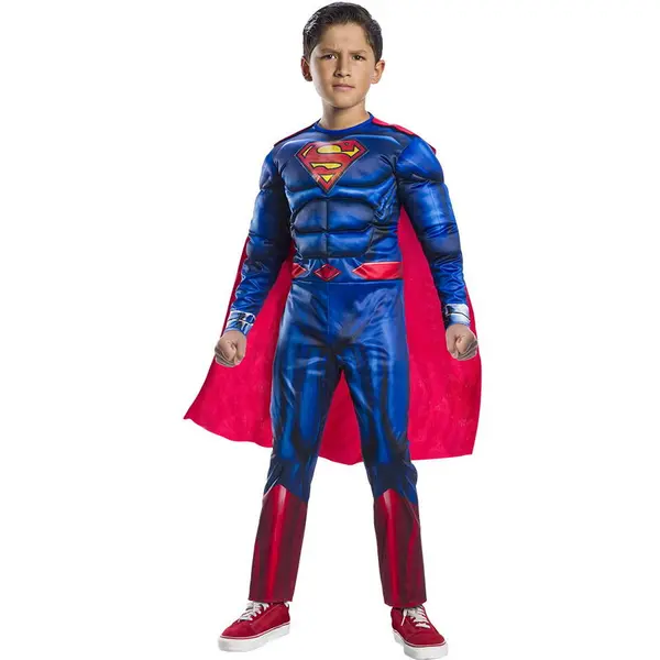 Rubies Costum de carnaval Black Line - Superman Deluxe