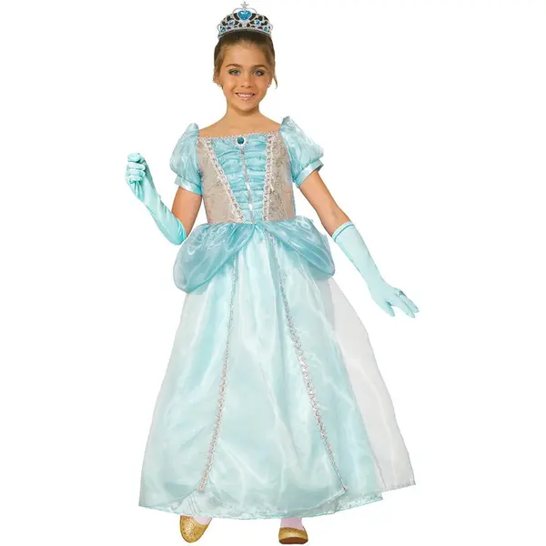 Rubies Costum de carnaval - Printesa (turcoaz)