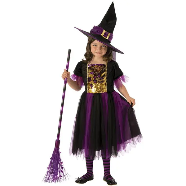 Rubies Costum de carnaval Rubies Costum de carnaval - Vrajitoare magica, Poliester, 3 ani+