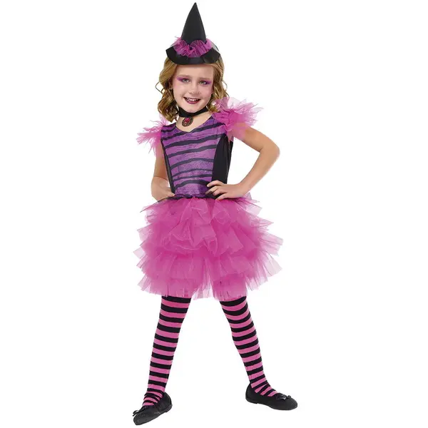 Rubies Costum de carnaval - Vrajitoare eleganta (roz)