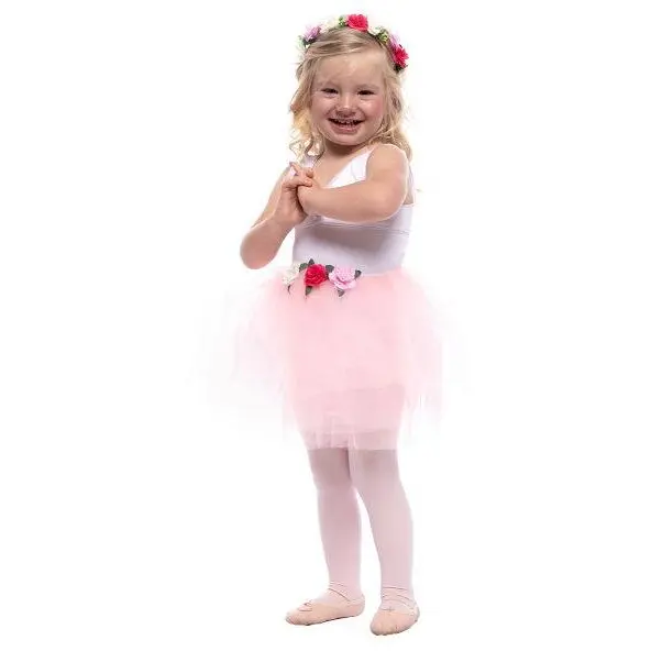 Rubies Jucarie Rubies Set tutu - Zana primaverii, fusta tutu, bentita cu flori