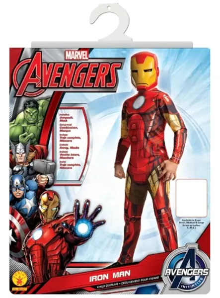 Rubies Marvel Costumee Iron Man (116 Cm)