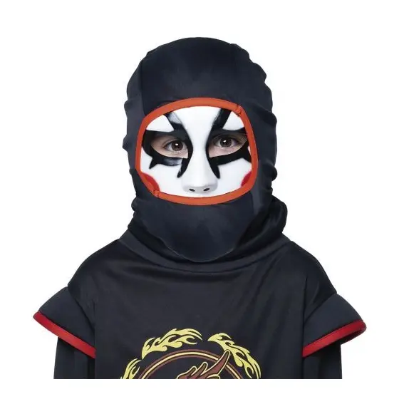 Rubies Masca Rubies Masca Ninja, Negru, Poliester, Ajustabila