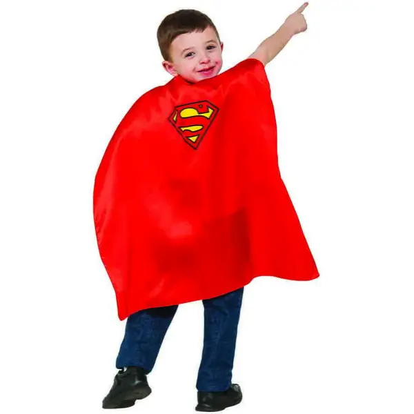 Rubies Pelerina copii Rubies Superman, 100% poliester, licenta Justice League, Varsta 6 ani+