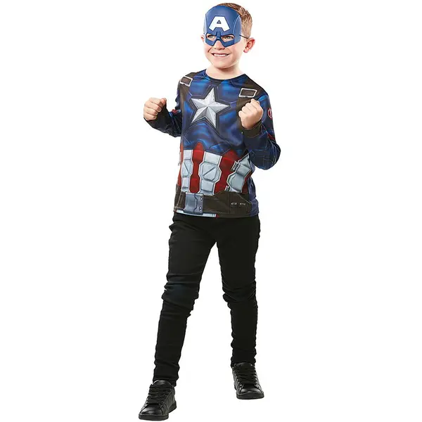 Rubies Set Captain America - Bluza & masca