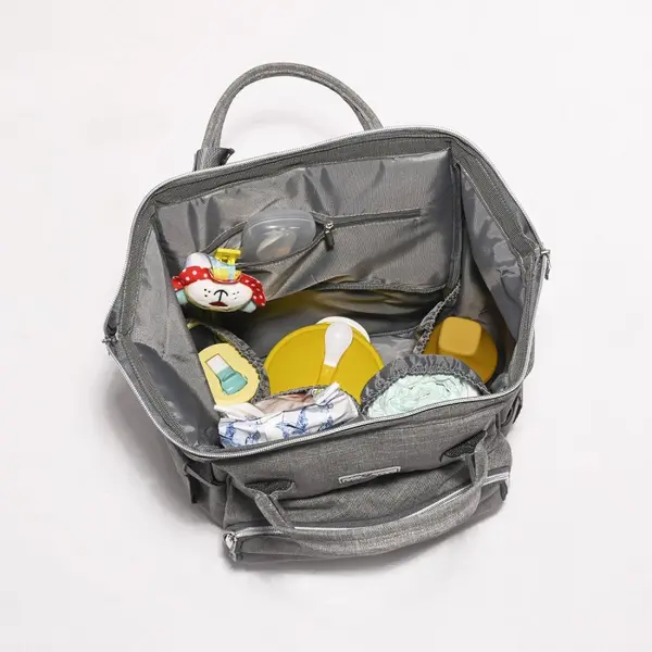 Rucsac accesorii bebelusi Tina multiple compartimente Beige