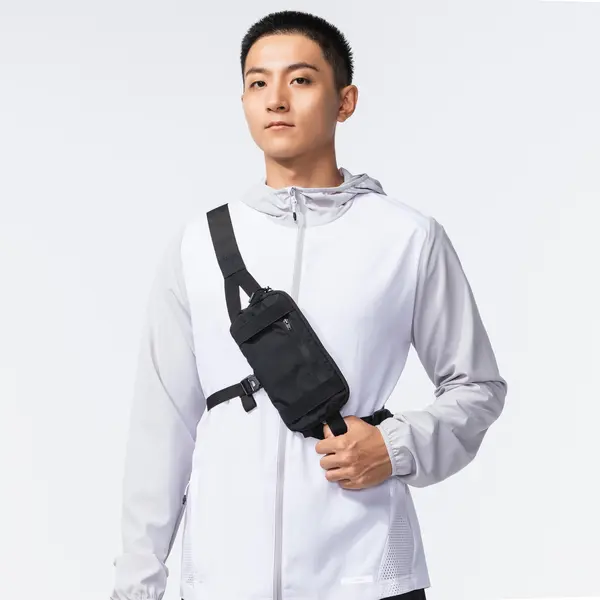 Rucsac Alergare Jogging Run 2 Poziţii 0,5 L Negru