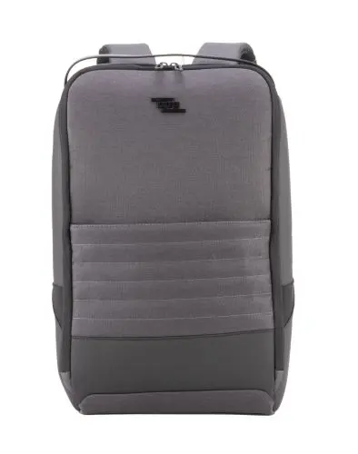 Rucsac bagz stripes, 49x28x16 cm, gri/negru, Herlitz