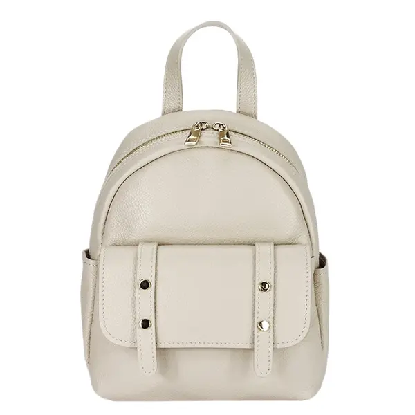 Rucsac bej din piele naturala 2079 127