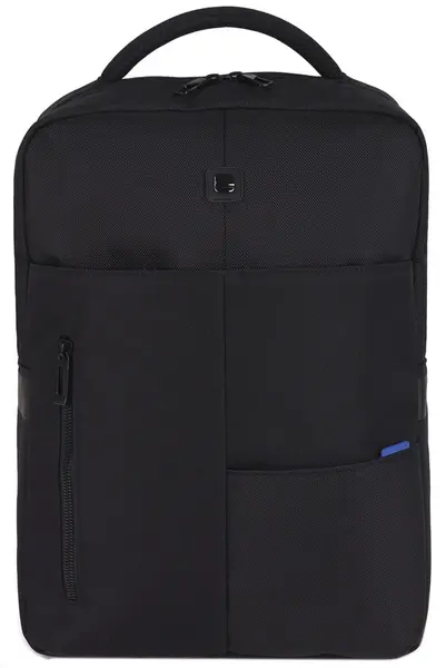 Rucsac business pentru laptop Gabol Intro - Negru, 15,6 '', cu 2 compartimente