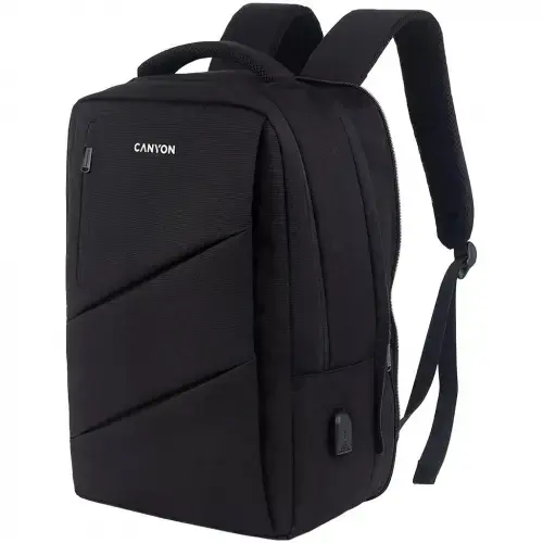 Rucsac Canyon BPE-5, pentru laptop de 15.6inch, Negru