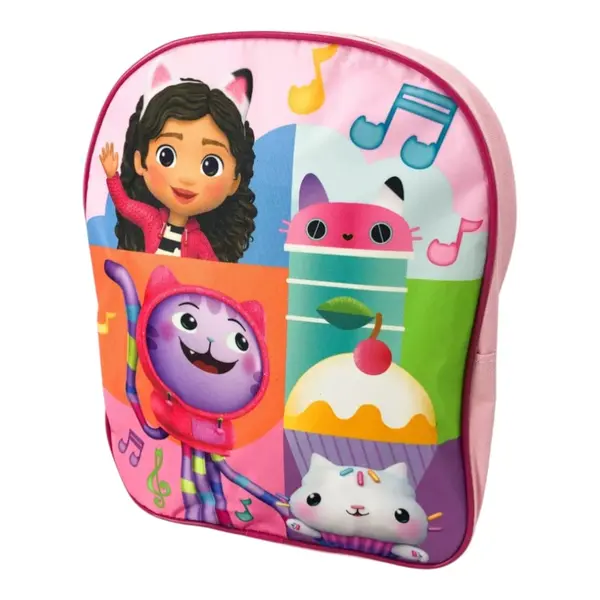 Rucsac copii, 30x26x10 cm, bretele ajustabile, multicolor, Gabby s Dollhouse Engros