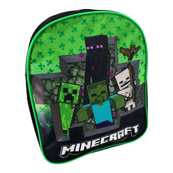 Rucsac copii, 30x26x10 cm, bretele ajustabile, multicolor, Minecraft Engros