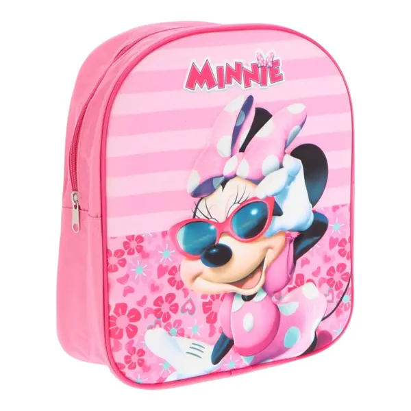 Rucsac copii 3D, 30x26x10 cm, bretele ajustabile, multicolor, Minnie Mouse Engros