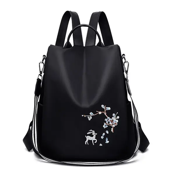 Rucsac dama, Disu GT347, antifurt, negru