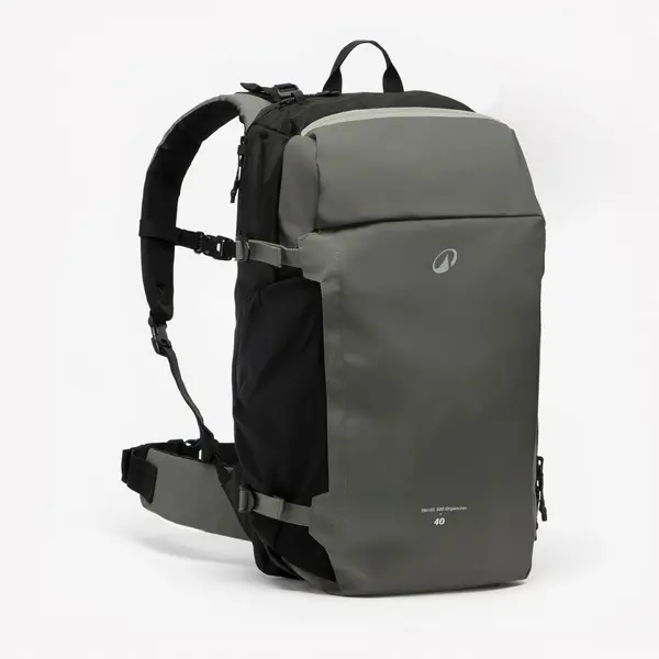 Rucsac de călătorie 40L, Travel 500 Organizer Verde
