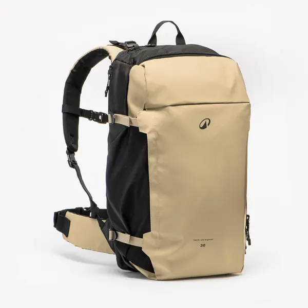 Rucsac de călătorie tip valiză 30L, Travel 500 Organizer bej