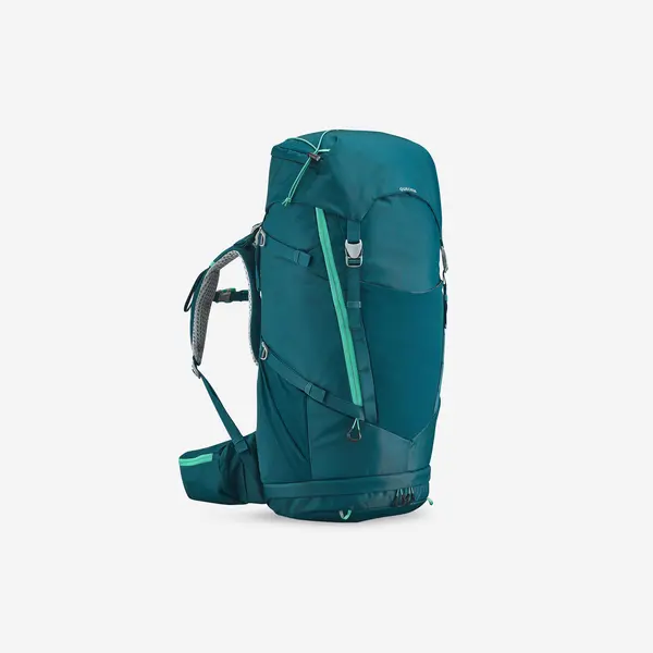 Rucsac de drumeție 40+10L confortabil și aerisit MH900 Albastru Copii