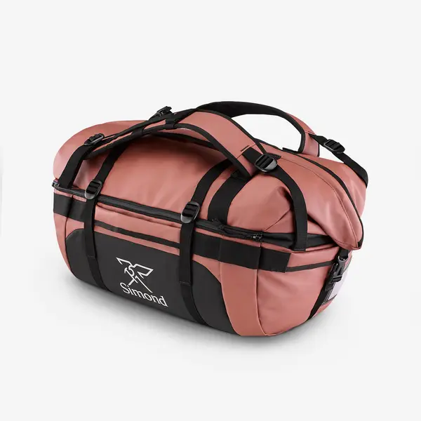Rucsac de transport de trekking, 40L - 60L, DUFFEL 500 EXTEND maro