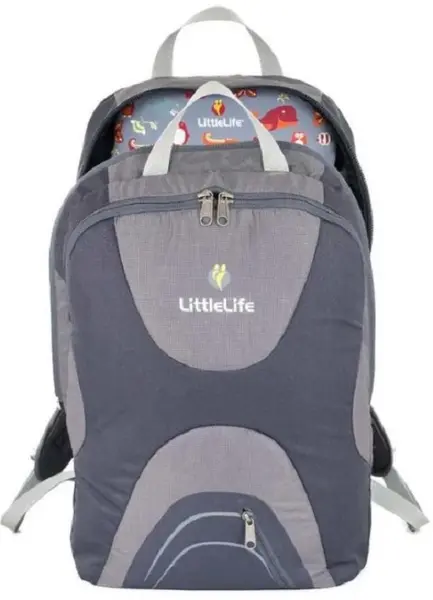 Rucsac de transport pentru copii Littlelife - Traveler, 16 l, Grey