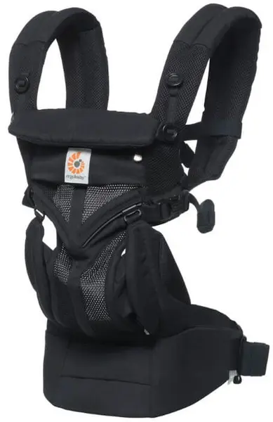 Rucsac ergonomic Ergobaby Omni 360 - Cool Air Mesh, Onyx
