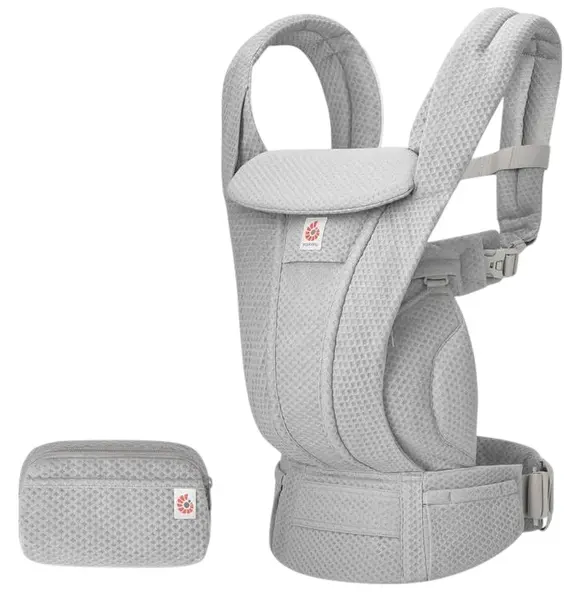 Rucsac ergonomic Ergobaby - Omni Deluxe, Pearl Grey