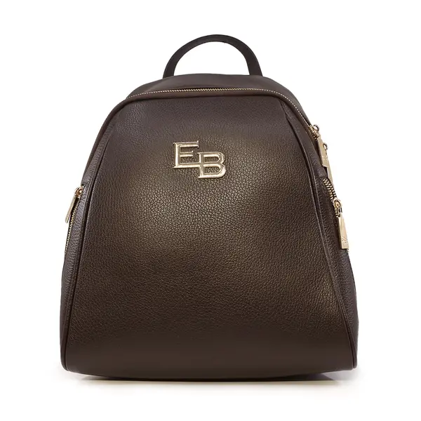 Rucsac femei Enzo Bertini maro din piele 154RUCP3375TDM