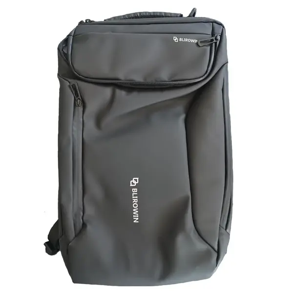 Rucsac/Ghiozdan marca Blirowin ® compatibil cu laptop 17.3 inch, 30L, port USB, full impermeabil, sistem antifurt, unisex, spatios, negru, perfect pentru calatorie, servici sau scoala