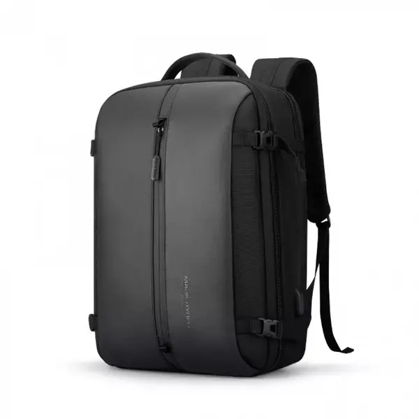 Rucsac/Ghiozdan Mark Ryden compatibil cu laptop 15.6 inch, 25L, port USB, full impermeabil, 3 modalitati de purtare, unisex, spatios, negru, perfect pentru calatorie, servici sau scoala