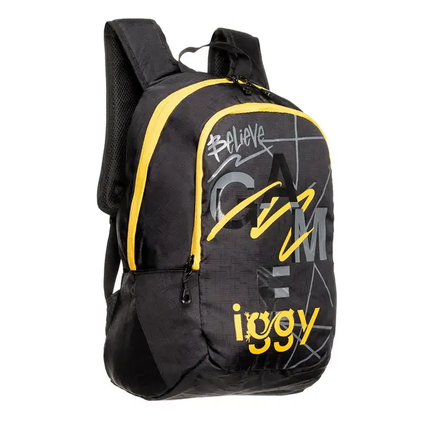 Rucsac Iggy Joy 2 compartimente waterproof negru Rucsac Iggy Joy 2 compartimente waterproof negru