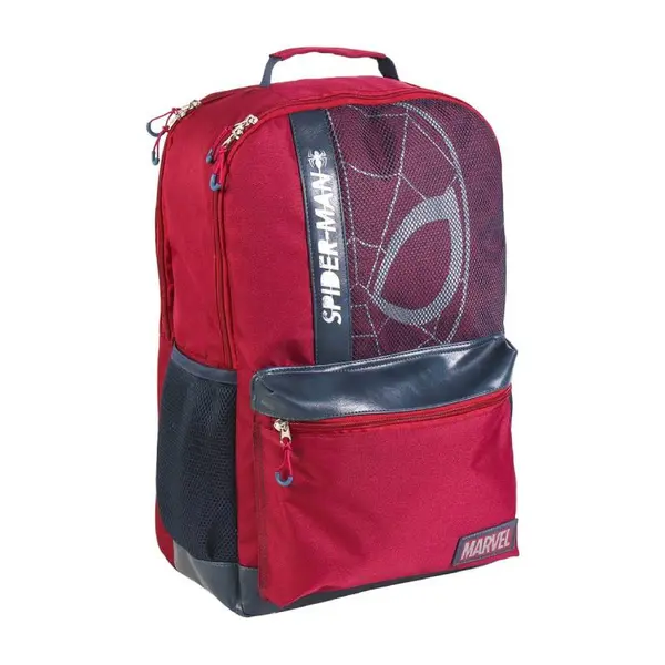 Rucsac laptop pentru calatorii, 3 compartimente, bretele ajustabile, multicolor, 45 x 29, 5 x 16 cm, Spiderman, Marvel Engros