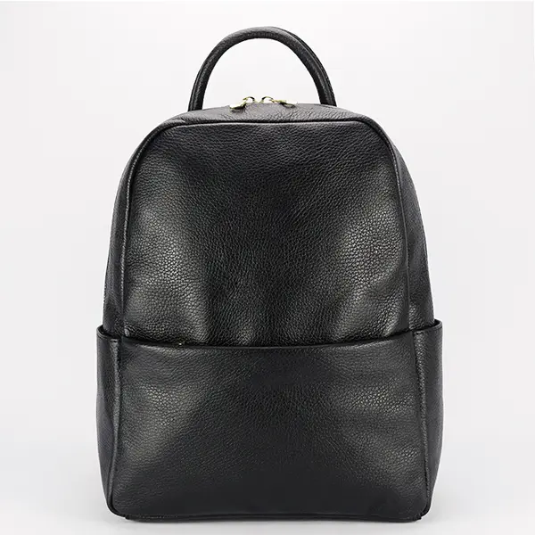 Rucsac negru din piele naturala 1775 122