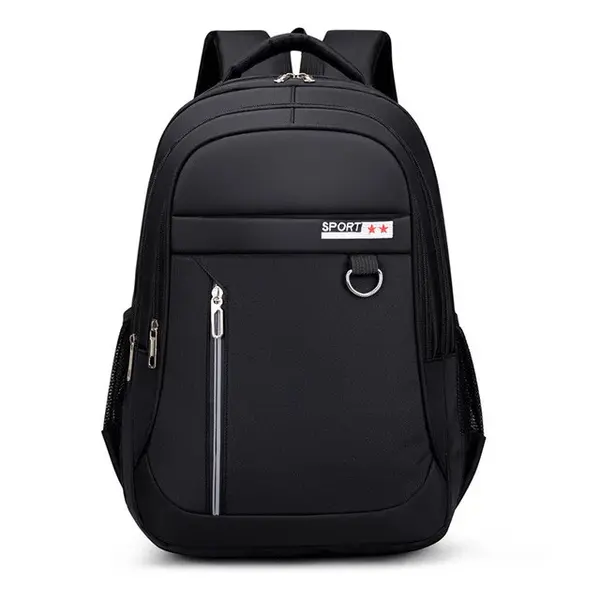 Rucsac pentru barbati, Louis GT2139, Negru/Alb