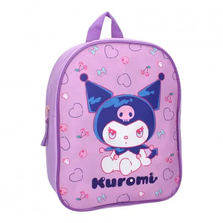 Rucsac pentru copii, 29x22x9 cm, bretele intarite si ajustabile, multicolor, Cheeky But Charming, Kuromi Engros