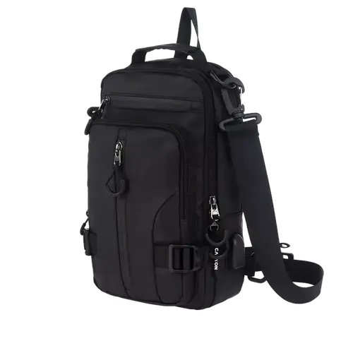 Rucsac pentru laptop, Canyon, Poliester, 290 x 160 x 90 mm, Negru
