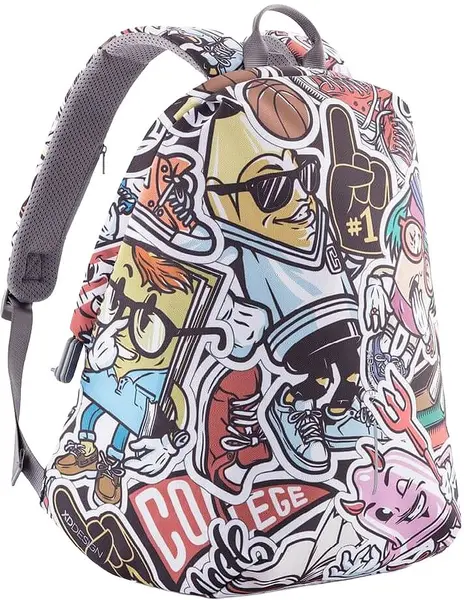 Rucsac pentru laptop XD Design Bobby Soft - 15.6'', Grafitti