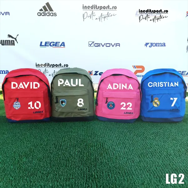 Rucsac personalizabil ZAINO PALERMO LEGEA LG2 Verde militar