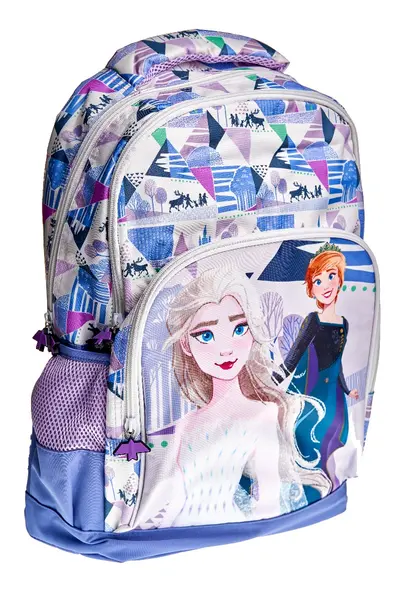 Rucsac primar 2 compartimente, 1 buzunar frontal 45x31x14 cm Frozen