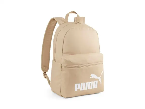 Rucsac Puma Phase bej pentru scoala,30x14x44 cm