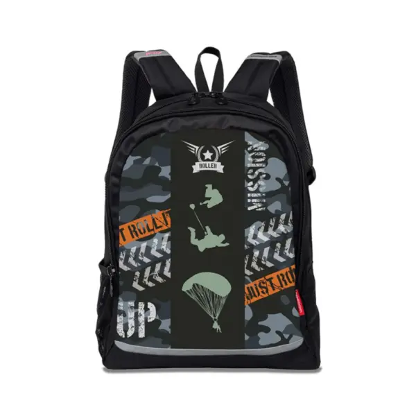 Rucsac roller, 41.5x34x18 cm, Run, Camo, Nikidom
