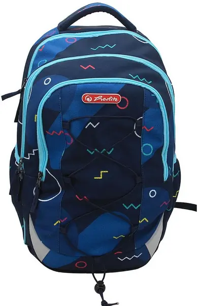Rucsac școlar Herlitz Strings Pro - Geometrics
