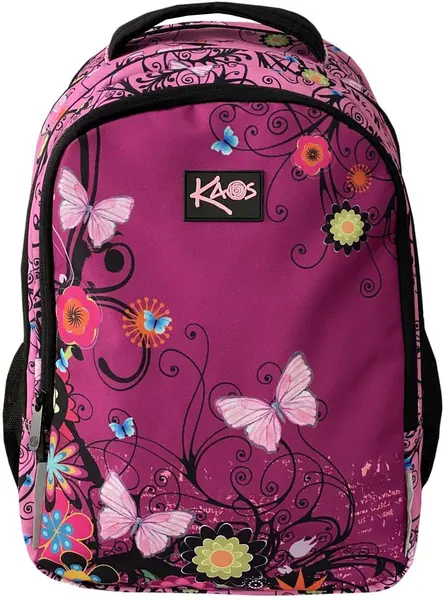 Rucsac școlar Kaos 2 în 1 - Spring Star, cu 4 compartimente