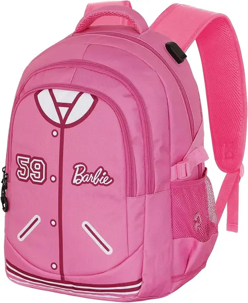 Rucsac școlar Karactermania Barbie - Varsity