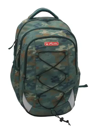 Rucsac Strings Pro, 43x29x22 cm, Green Army, Herlitz