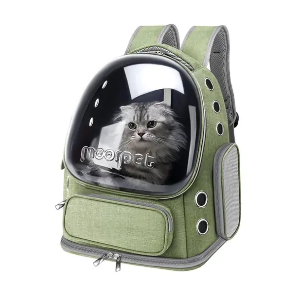 Rucsac transport animale, Verde